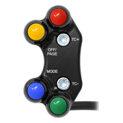 Lenkerschalter Superbike links JetPrime BMW S 1000 RR (15-18) JP SPS 008 – für BMW-Stock-Pro-Dashboard
