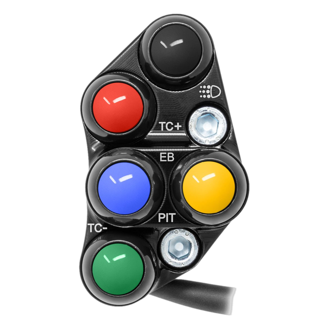 Lenkerschalter Superbike links JetPrime Aprilia RSV4 1100 Factory (19-20) JP SPS 009 – für APX-Dashboard