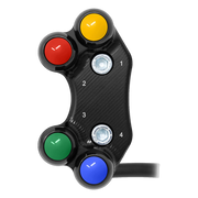 Lenkerschalter Superbike links JetPrime Aprilia RSV4 1100 Factory (21-26) JP SPS 049M – für MoTeC-Dashboard