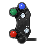 Lenkerschalter SuperSport links JetPrime Kawasaki Ninja ZX-6R (19-22) JP SPS MK600K – für Mectronik-Dashboard
