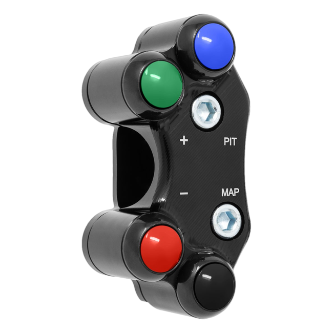 Lenkerschalter SuperSport links JetPrime Kawasaki Ninja ZX-6R (19-22) JP SPS MK600K – für Mectronik-Dashboard