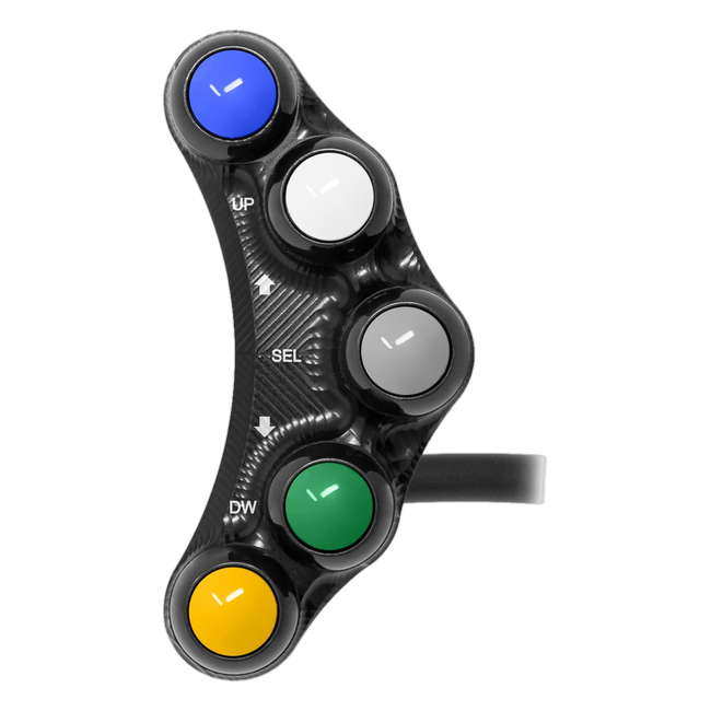 Lenkerschalter Sport links JetPrime Yamaha YZF-R1 / R1 Race (04-25) JP SPS 003 – für I2M-Dashboard