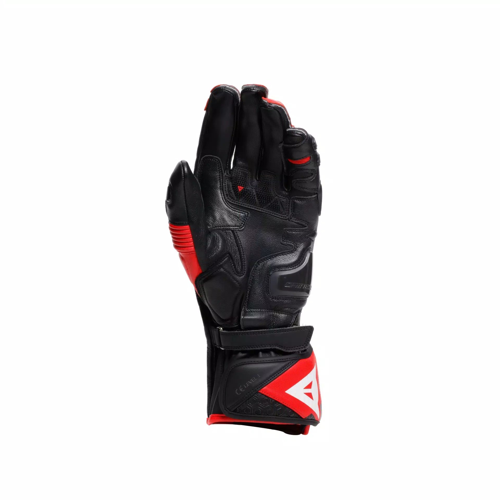 Guantes de cuero para moto Dainese Fiero Racing | Hombre | Negro/Rojo | 2018100025A7700 