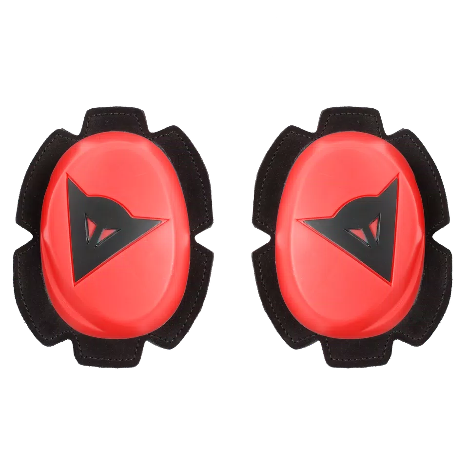 Dainese Pista deslizadores de rodilla Rojo/Negro 201876166779001 