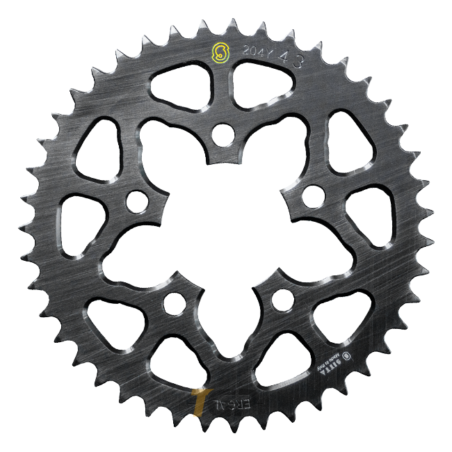 Sitta Rueda de cadena de aluminio BMW HP Rueda Schmiederad HP4 y HP4 Race (204Y) – 37-47 dientes, paso 525 