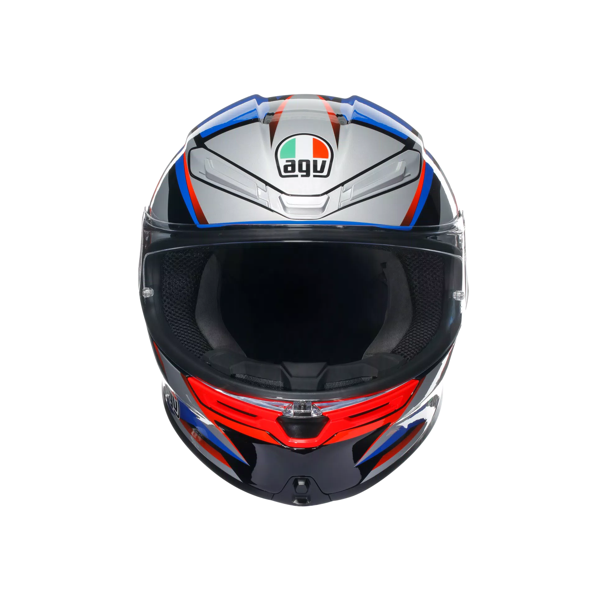 AGV K6 S Casco Slashcut Negro/Azul/Rojo | 2118395001015 