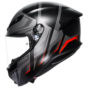 AGV K6 S Casco Karve Mate Negro/Gris/Rojo | 2118395001024 