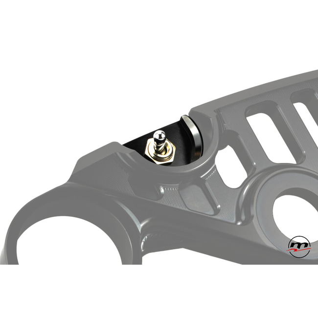 Schalter-Halter für GP-Gabelbrücke oben Melotti Racing Yamaha YZF-R1 (12-21) SI.YA.307P2 – Bild 3