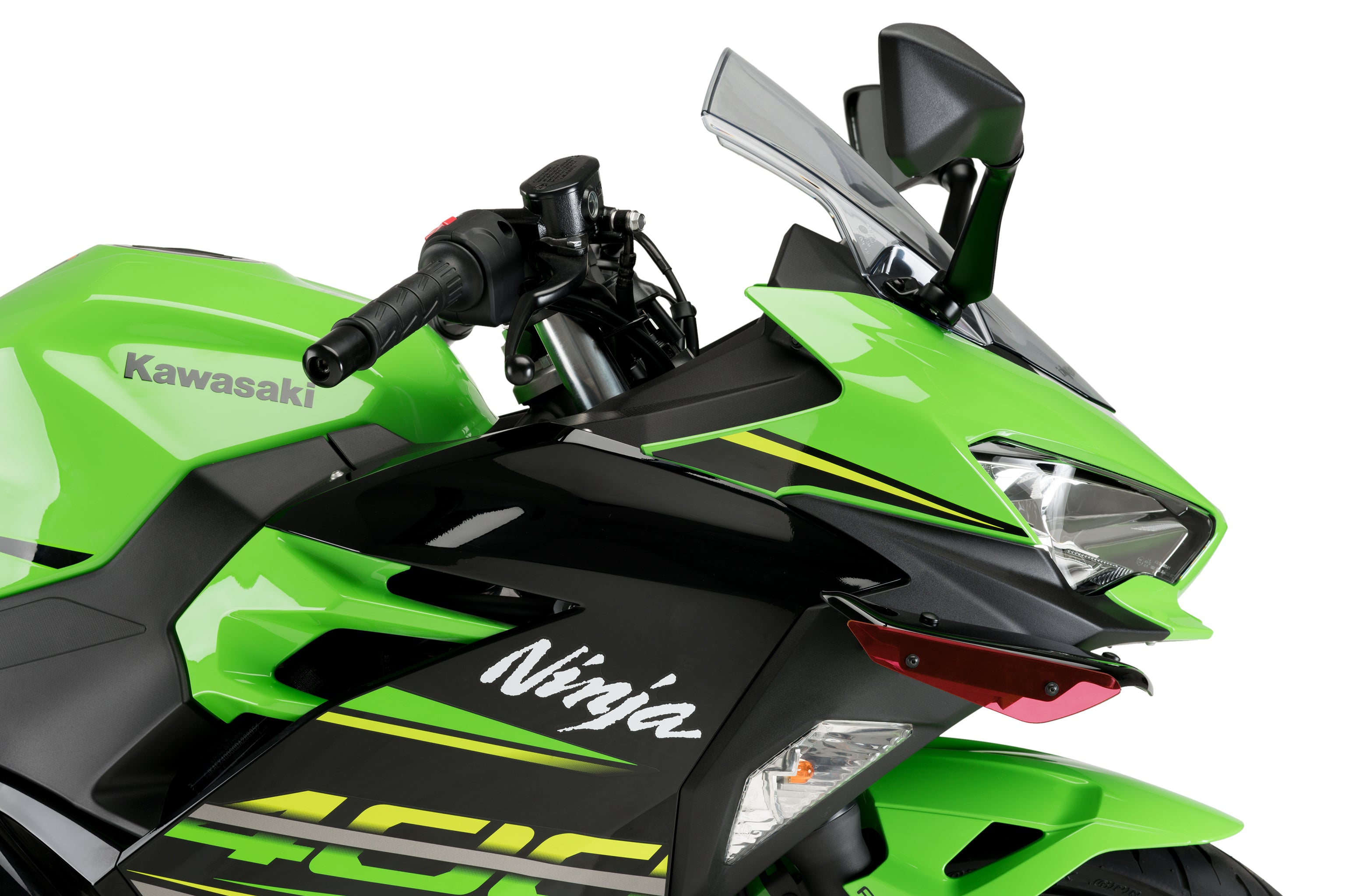 Spoilers de alerón Puig Downforce Kawasaki Ninja 400 (18-23) 