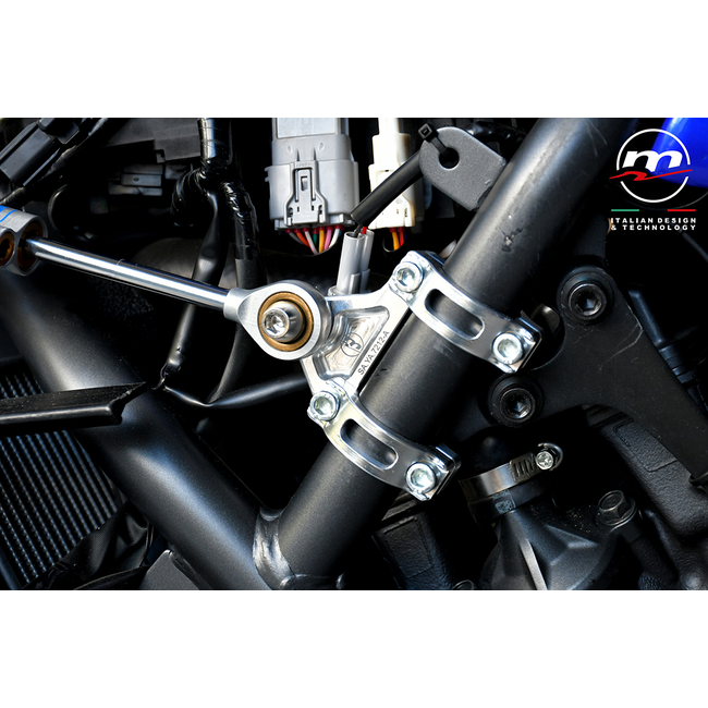 Seitlicher Lenkungsdämpfer-Montagesatz Melotti Racing Yamaha YZF-R7 (21-26) SA.YA.7212 – Bild 4
