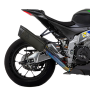 Kit de escape Arrow Slip-On Pista Titanio Oscuro Aprilia RSV4 1100 Factory (19-20) 71001PTN 