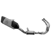 Sistema de escape completo Arrow Competition de acero inoxidable para Yamaha YZF-R7 (21-25) 71231PTZ 