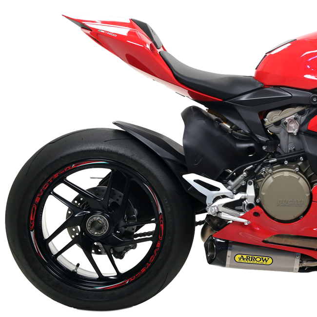 Escape Slip-On de Titanio Arrow para Ducati Panigale 1199/R/S (12-17) 71836PK 