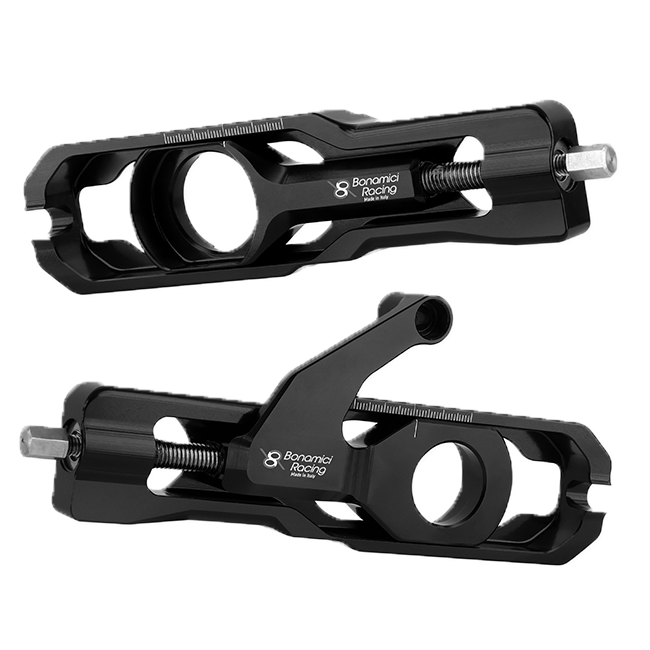 Tensor de cadena con soporte de pinza de freno Bonamici Racing Yamaha YZF-R9 (25-26) CHAD17P_BK 