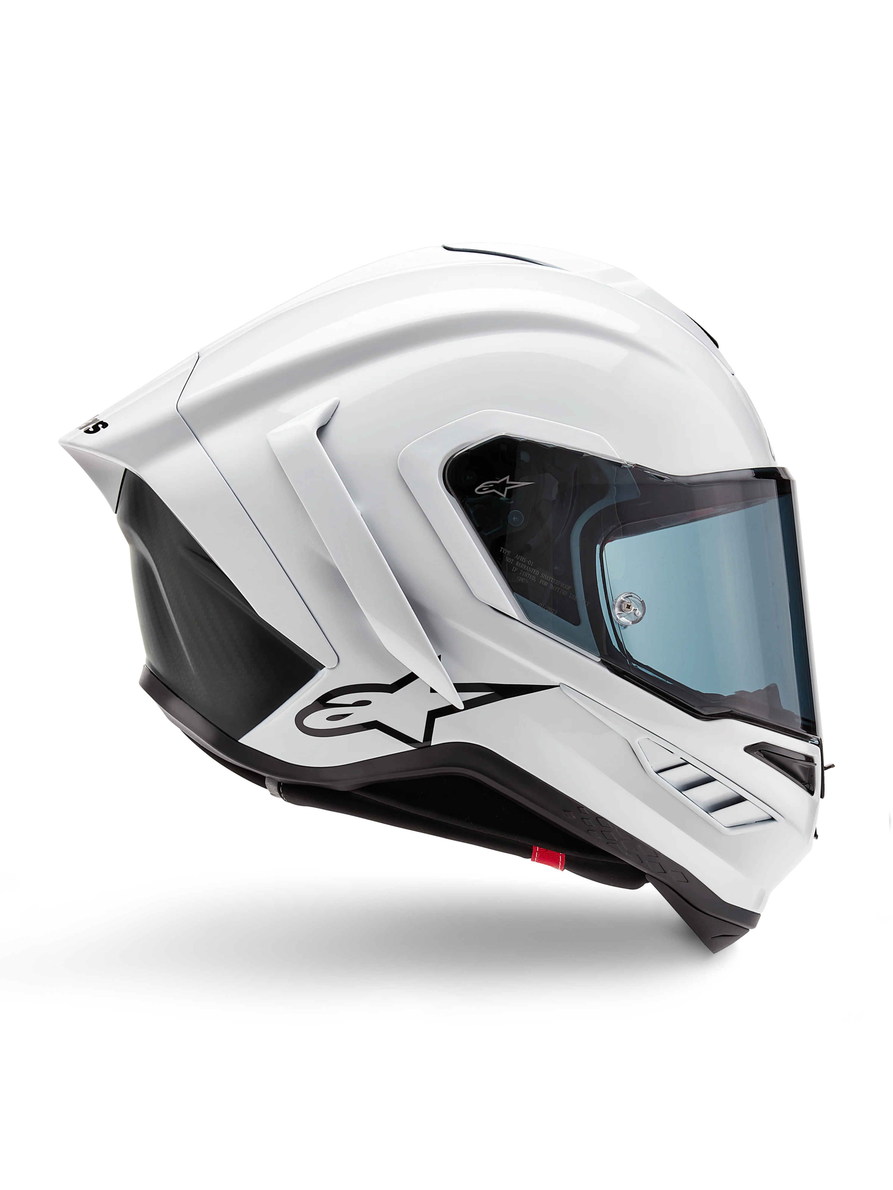 Alpinestars Supertech R10 Solid Casco Blanco Brillante 8200124-2170 