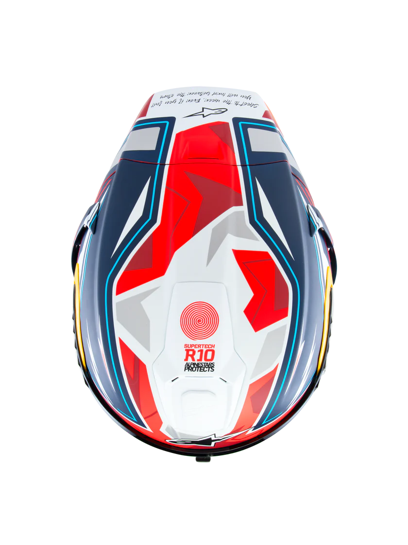 Casco Alpinestars Supertech R10 Edición Limitada Réplica Pedro Acosta 2024 8200925-7236 