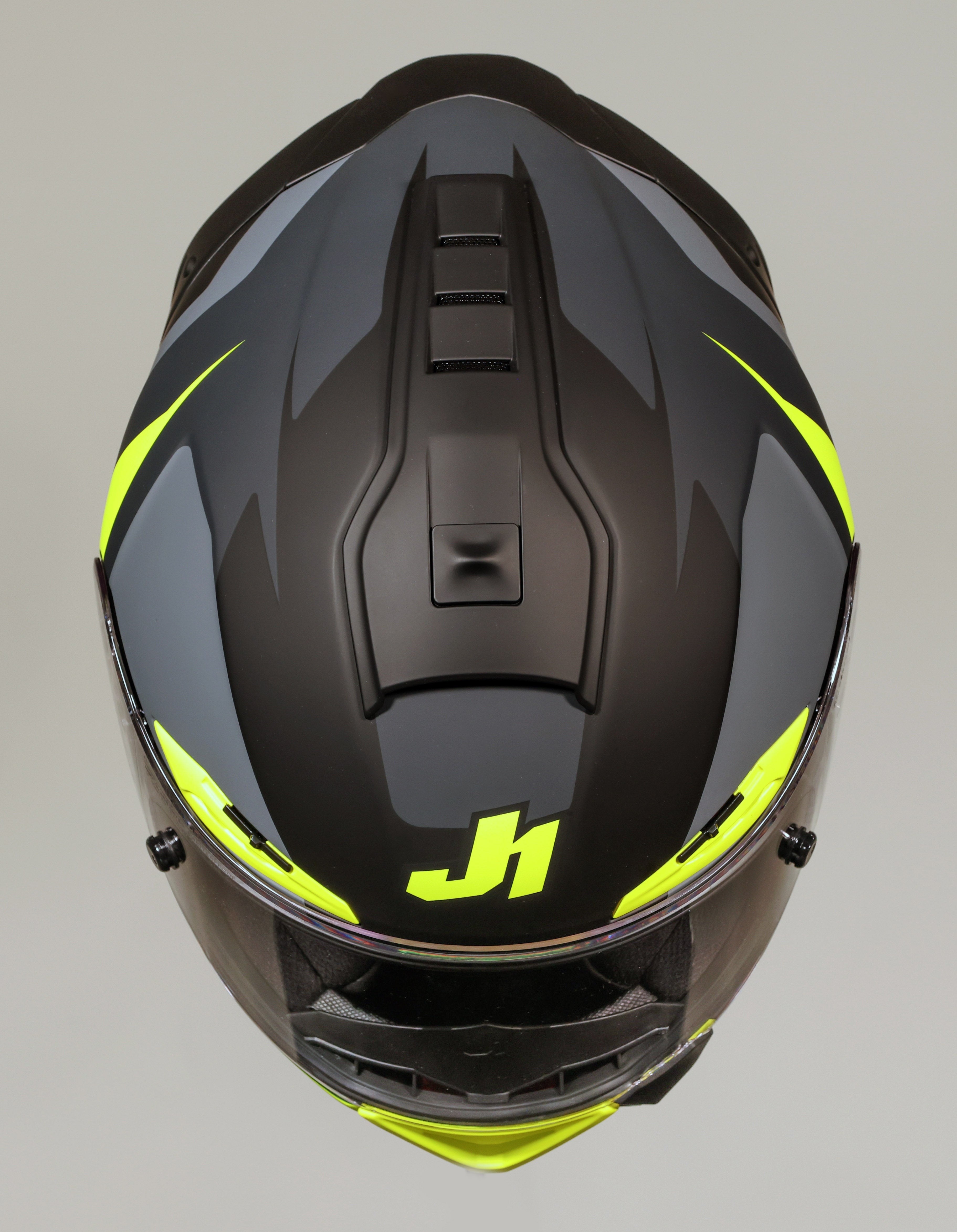 Just1 J-PGRF Casco Arrow Neón Amarillo / Gris Mate 6130320294005 