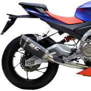 Sistema completo de acero inoxidable SC-Project 2-1 SC1-R para Aprilia RS 660 (20-25) A23A-AC90 