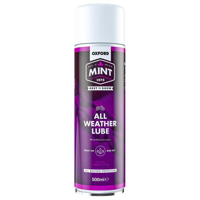 Oxford Mint Spray de cadena "All Weather Lube" - 500ml 