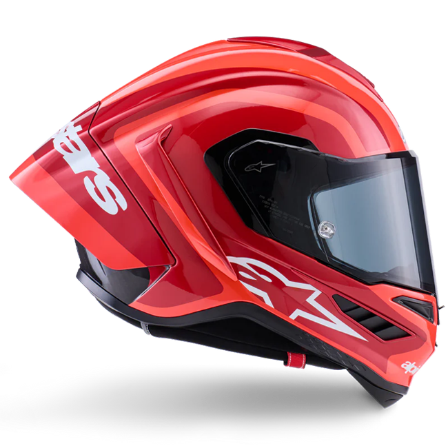 Casco Alpinestars Supertech R10 Arius Doble Rojo brillante 8203926-1683 
