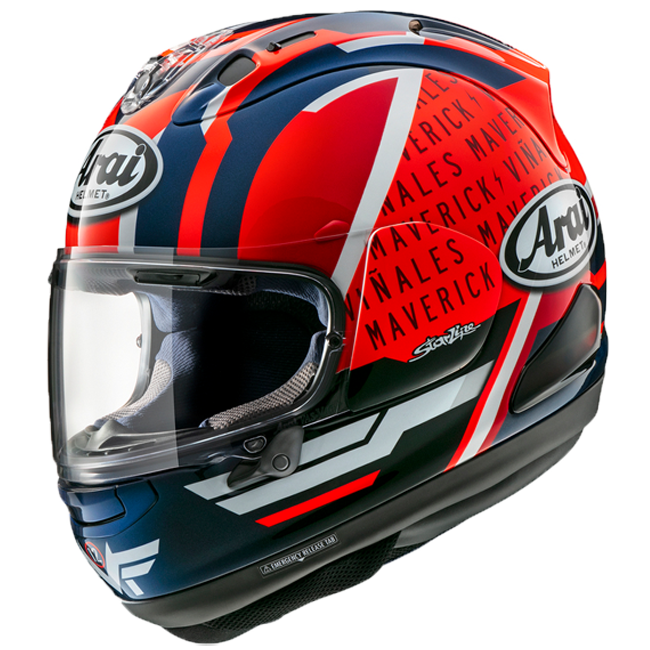 Casco Arai RX-7V Evo Réplica Maverick Viñales 2023 137-0306 