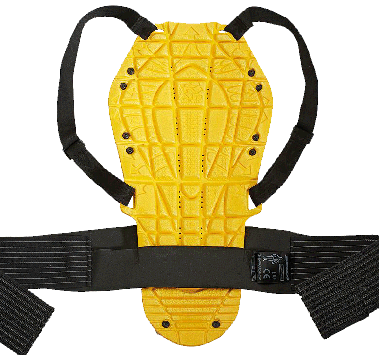 Spidi Back Warrior Evo protector de espalda | Hombre | Negro/Amarillo 