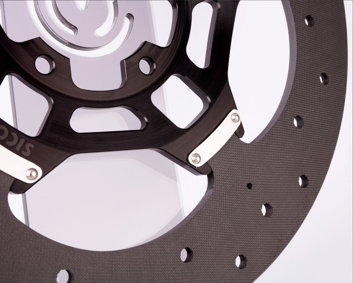 Kit SICOM Carbon-Cerámica Discos de freno Estilo GP SSP 330x6mm Ducati Panigale V4/S/R (25-26) 