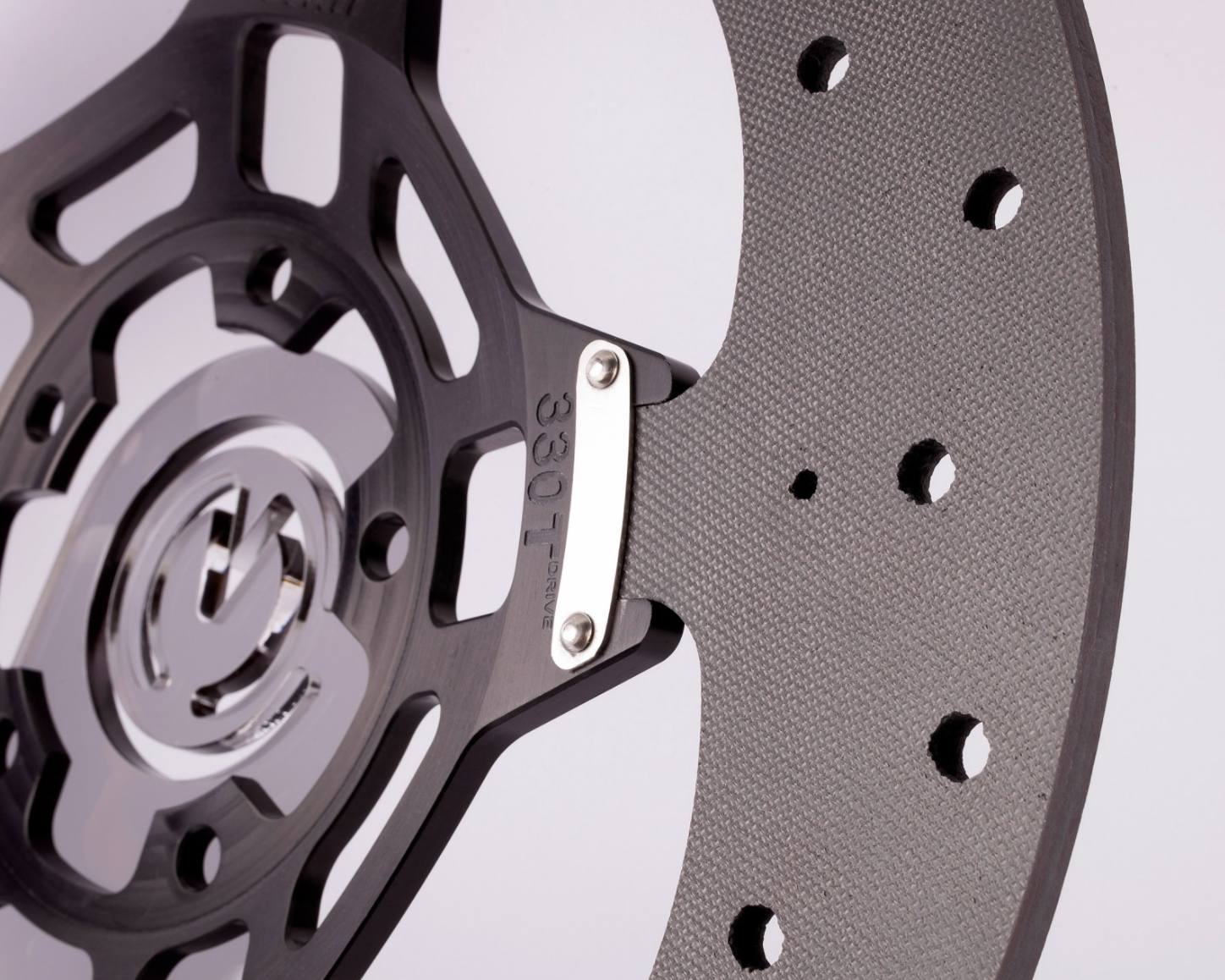 Kit SICOM Carbon-Cerámica Discos de freno Estilo GP SSP 330x6mm Ducati Panigale V4/S/R (25-26) 