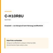 Akrapovic Sammler C-H10R8U — Platzhalter, kein Herstellerfoto verfügbar