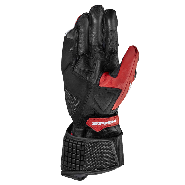 Guantes de cuero para moto Spidi Carbo 5 Racing | Hombre | Rojo | A185014 
