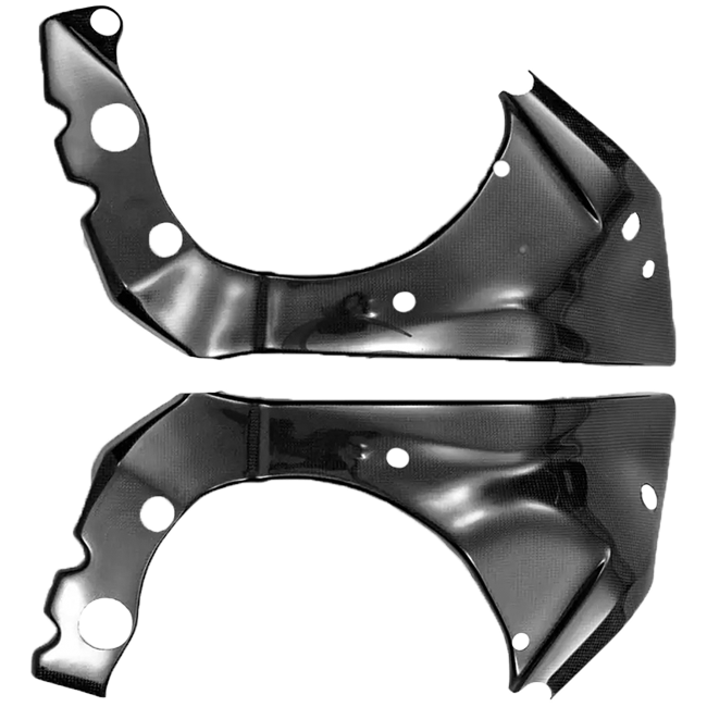 Cubiertas de chasis de carbono Carbonin para Yamaha YZF-R1/M (15-25) CY16050 