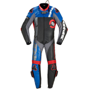 Spidi DP-Progressive mono Mono de cuero – Mono de competición perforado | Hombre | Azul/Gris | Y161238 