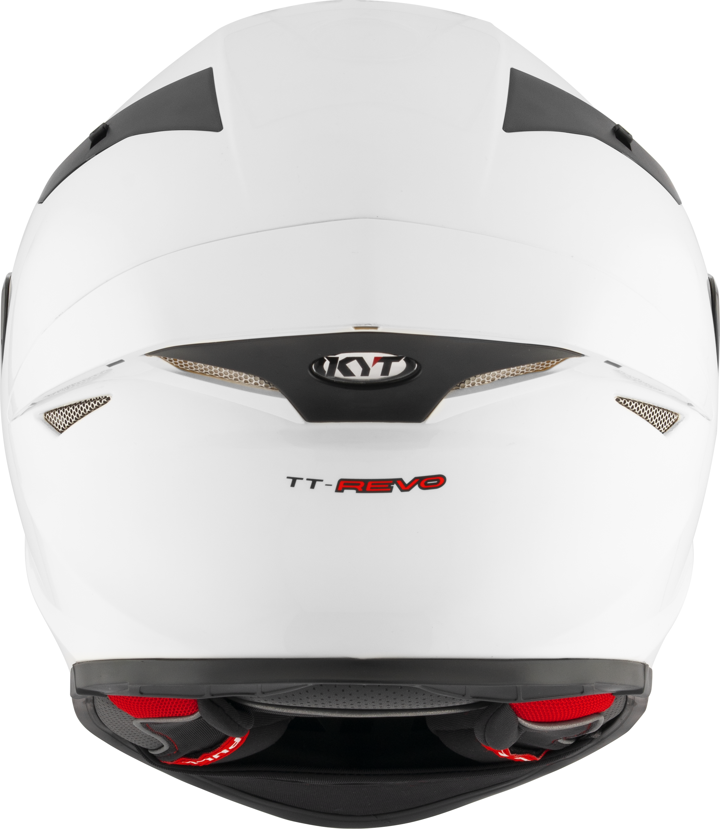 KYT TT-Revo casco blanco brillante Y6TR00W3 