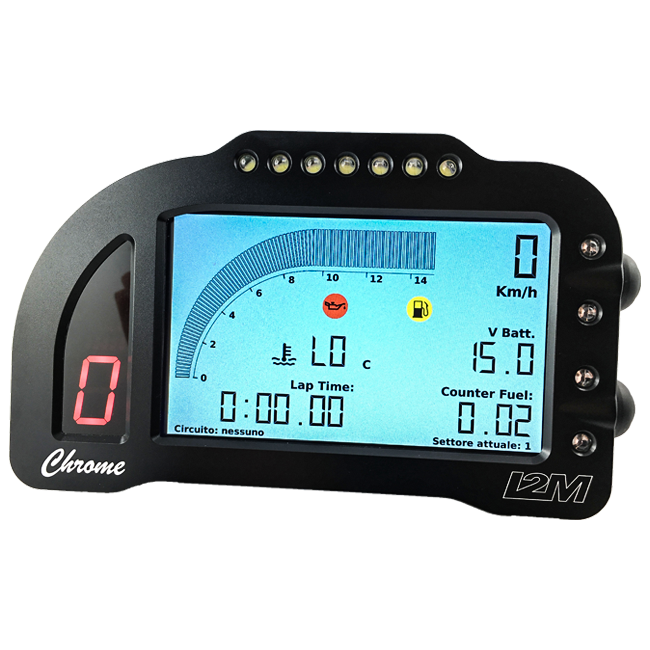 Tablero I2M Chrome Lite Ducati Panigale V4/S (25-26) 