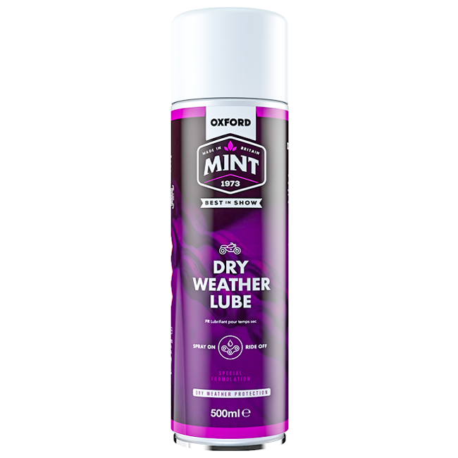 Spray de cadena Oxford Mint "Lubricante para Climas Secos" - 500ml 