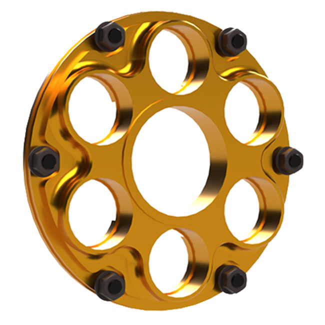 Brida de junta de amortiguador de aluminio Ruckdämpfer K-Bike para Ducati Panigale V4/S/R (18-24) FC12 