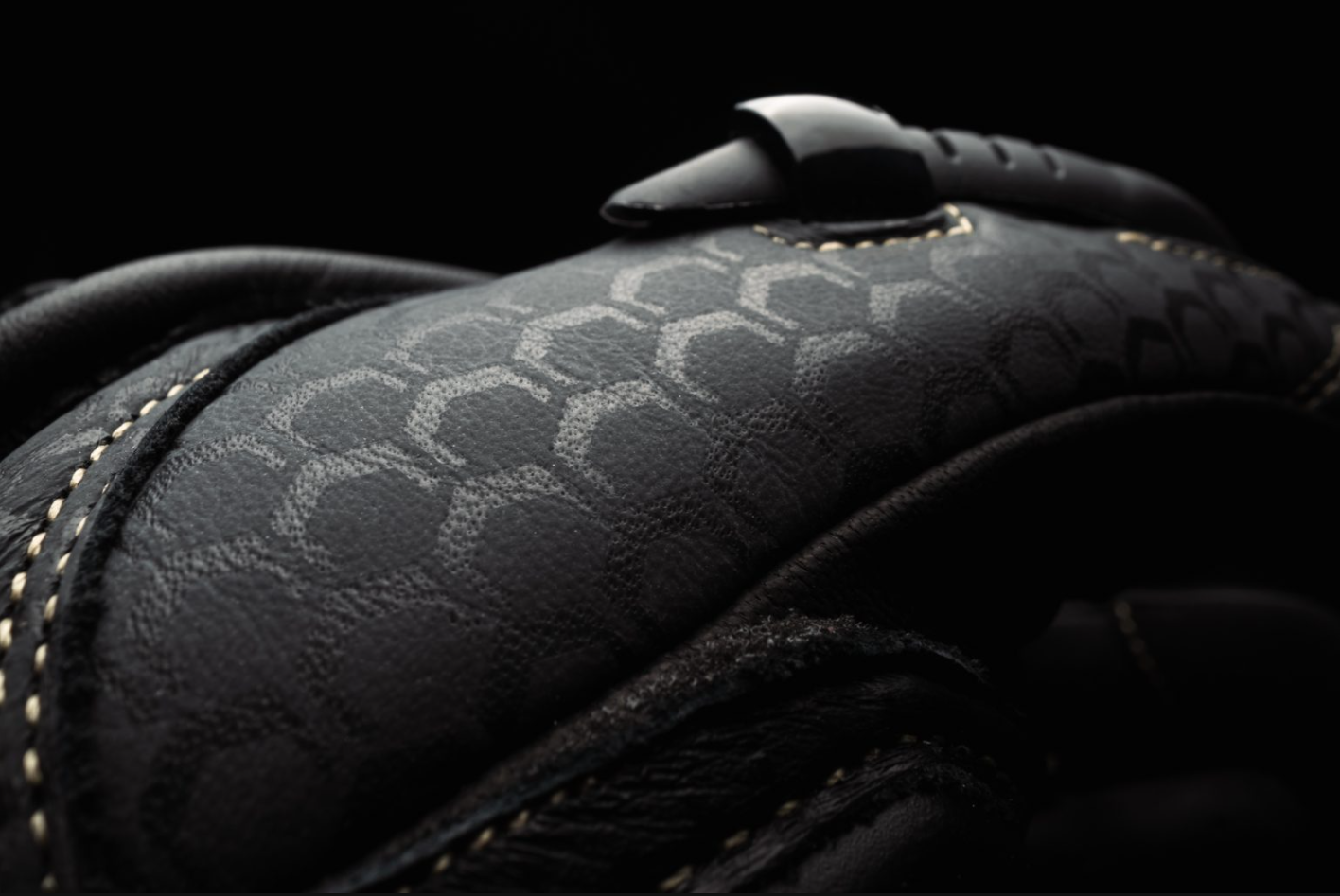 Knox Handroid MK5 Guantes de cuero de carreras | Hombre | Negro | 11769404100 