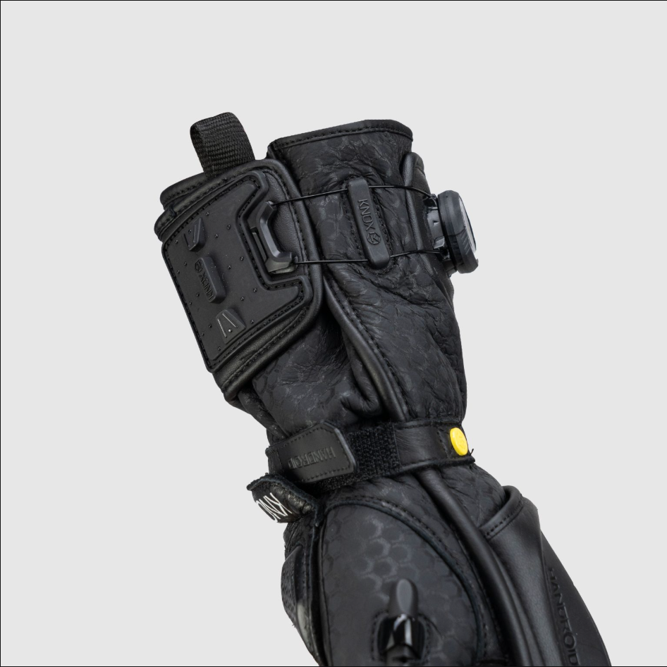 Knox Handroid MK5 Guantes de cuero de carreras | Hombre | Negro | 11769404100 