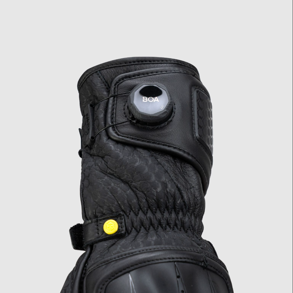 Knox Handroid MK5 Guantes de cuero de carreras | Hombre | Negro | 11769404100 