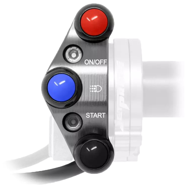 Interruptor de manillar para JetPrime JP ACC 120 puño de gas Ducati Panigale V2 955 (20-24) JP PLD 106 