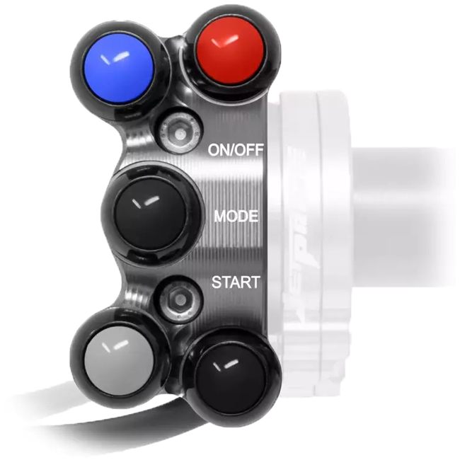 Interruptor de manillar para JetPrime JP ACC 133/143 puño de gas Yamaha YZF-R1/M RN65 (20-25) JP PLD 133 