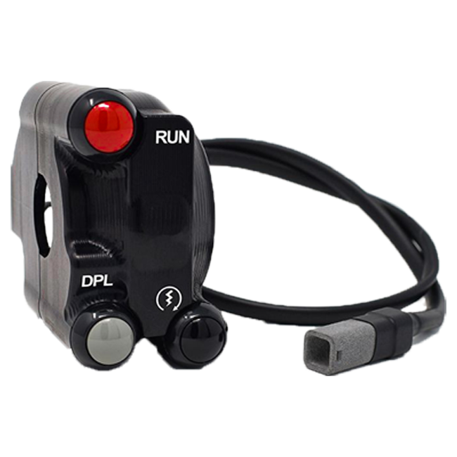 Cuerpo del acelerador con interruptor de manillar JetPrime Ducati Panigale V4/S (18-24) JP ACC 020 