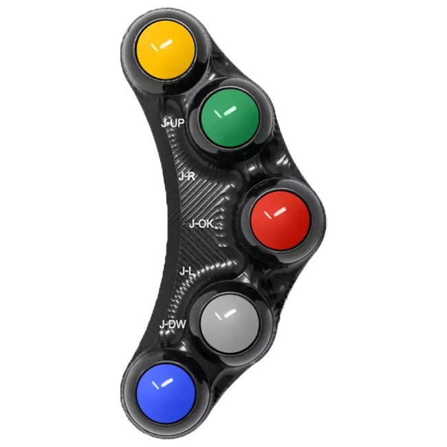 Interruptor de manillar Race izquierdo JetPrime Aprilia RSV4/1100 Factory/RF/RR (17-20) JP PLSR 009 RF 