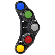 Interruptor de manillar izquierdo Street JetPrime Yamaha YZF-R6 RJ27 (17-25) JP PLS 013 