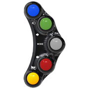 Interruptor de manillar izquierdo JetPrime para Yamaha YZF-R1/M RN65 (20-25) JP PLS 033 