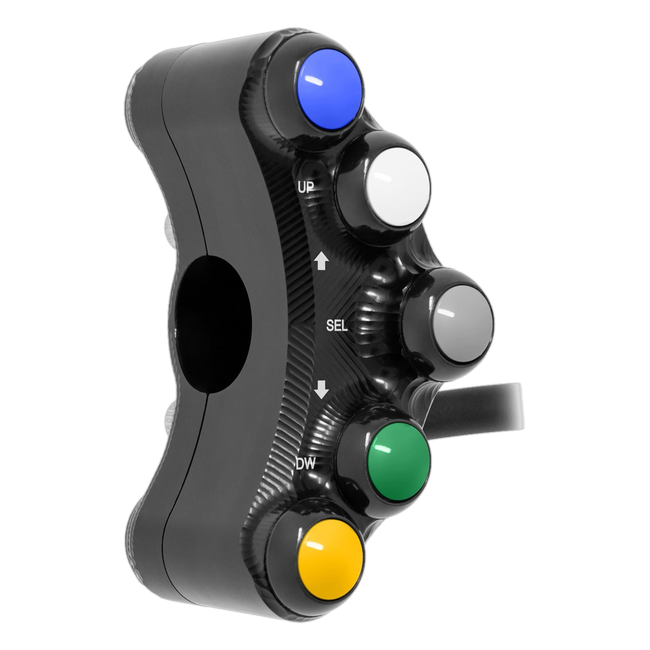 Lenkerschalter Sport links JetPrime Ducati Panigale V4 S (18-26) JP SPS 003 – für I2M-Dashboard