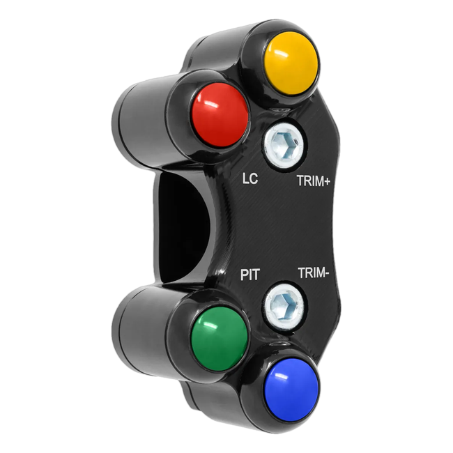 Lenkerschalter SuperSport links JetPrime Ducati Panigale V2 955 (20-24) JP SPS 004 – für Feel-Racing-Dashboard