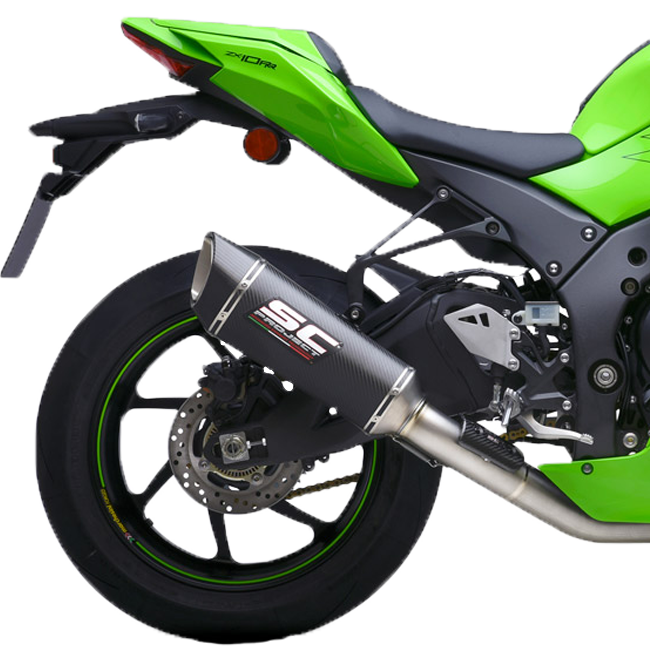 SC-Project Slip-On SC1-R + tubo de reemplazo KAT para Kawasaki ZX-10 R/RR (21-25) K38A-DET91C 