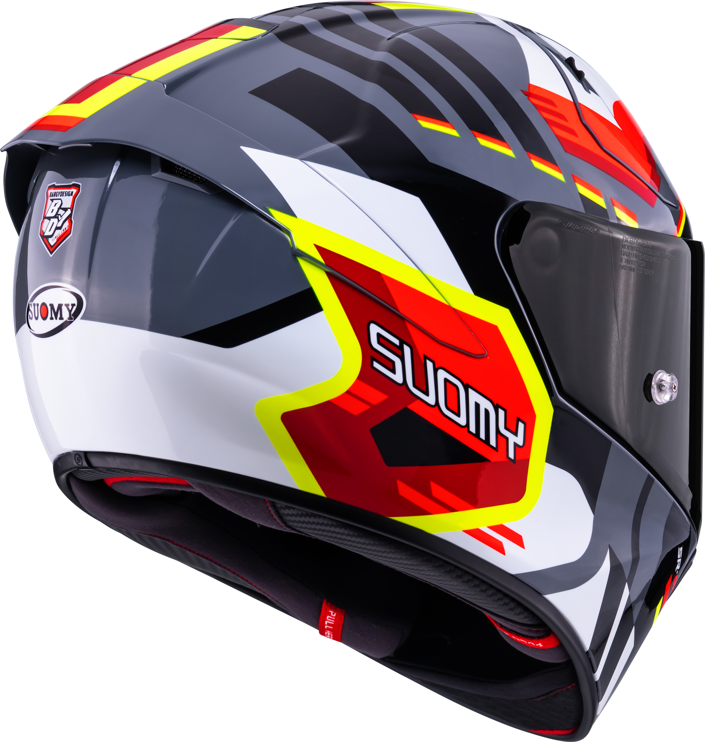 Suomy SR-GP Evo Casco Infrarrojo Blanco/Negro/Rojo K6S20024 