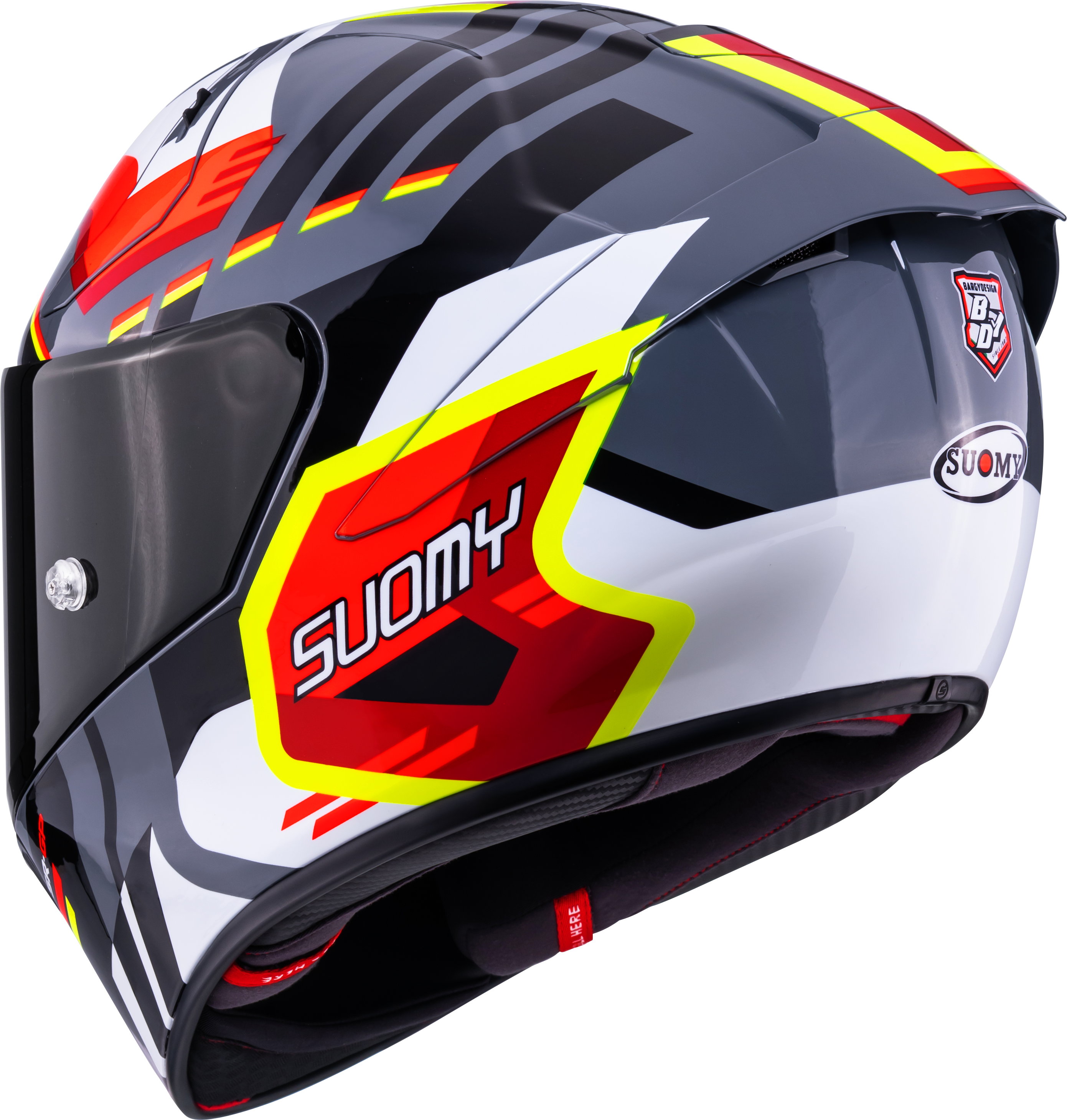 Suomy SR-GP Evo Casco Infrarrojo Blanco/Negro/Rojo K6S20024 